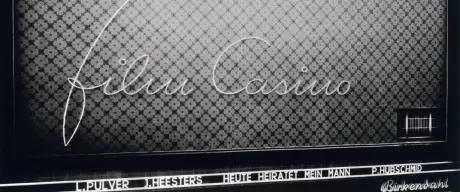 Schriftzug vom Film Casino