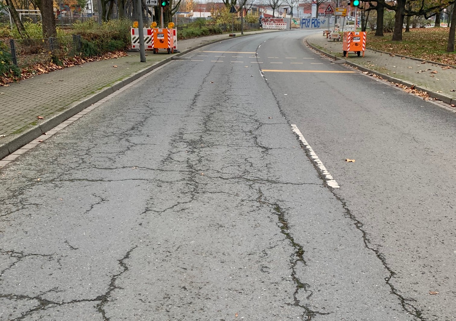 Dr. Safiye-Ali-Straße: VORHER.