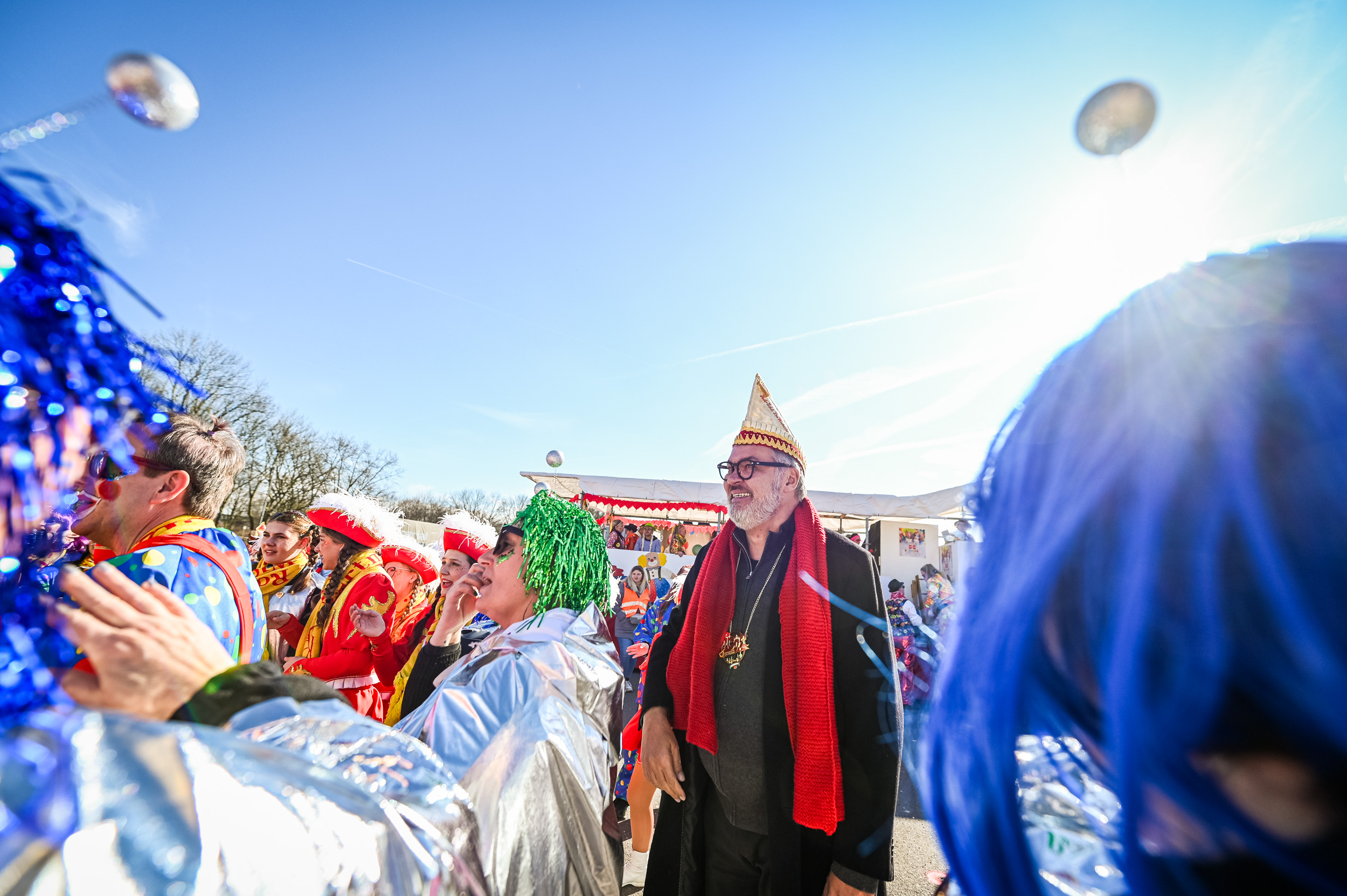 OB Westphal beim Rosenmontagsumzug 2025