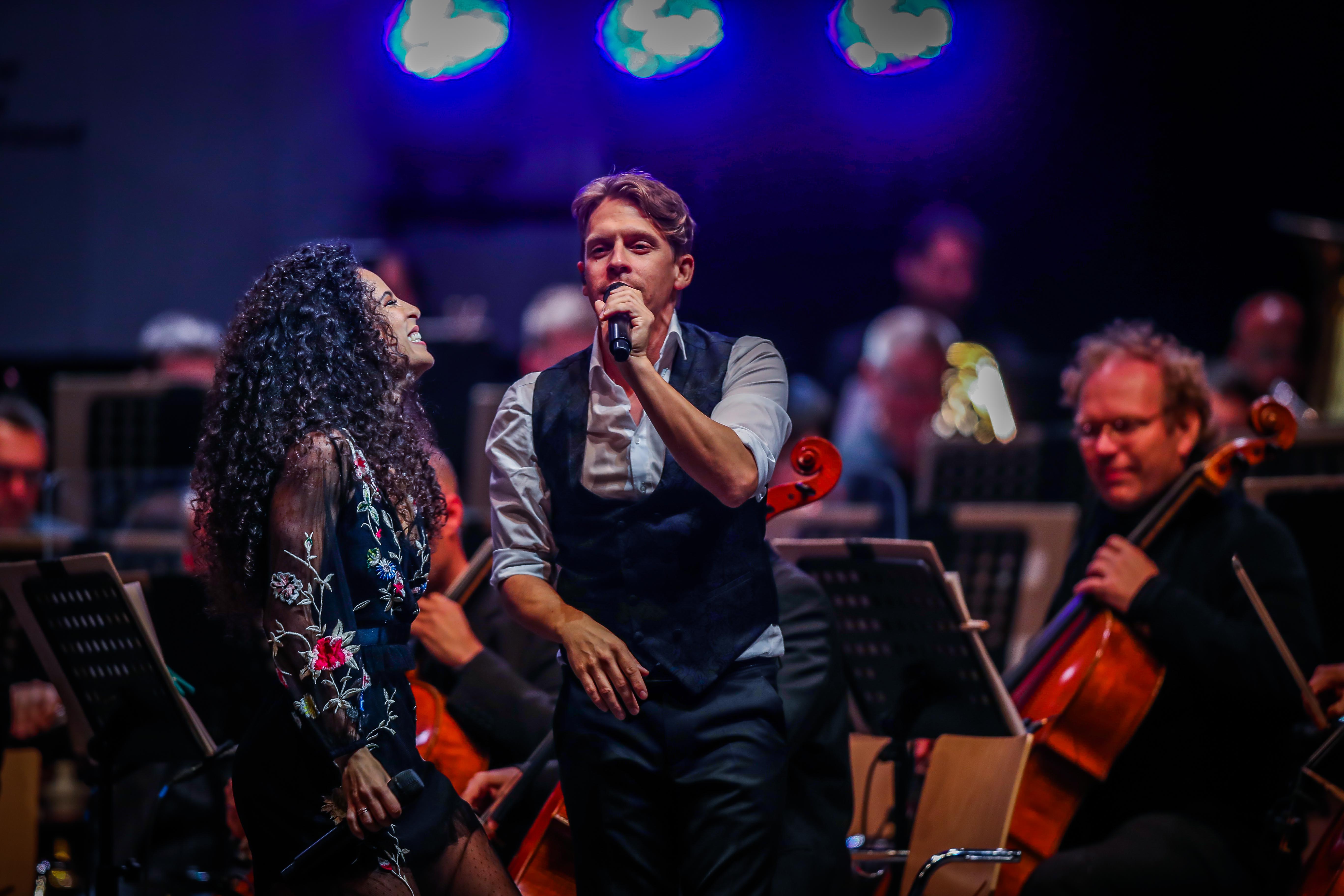 Patricia Meeden und David Jakobs bei den Cityring Konzerten