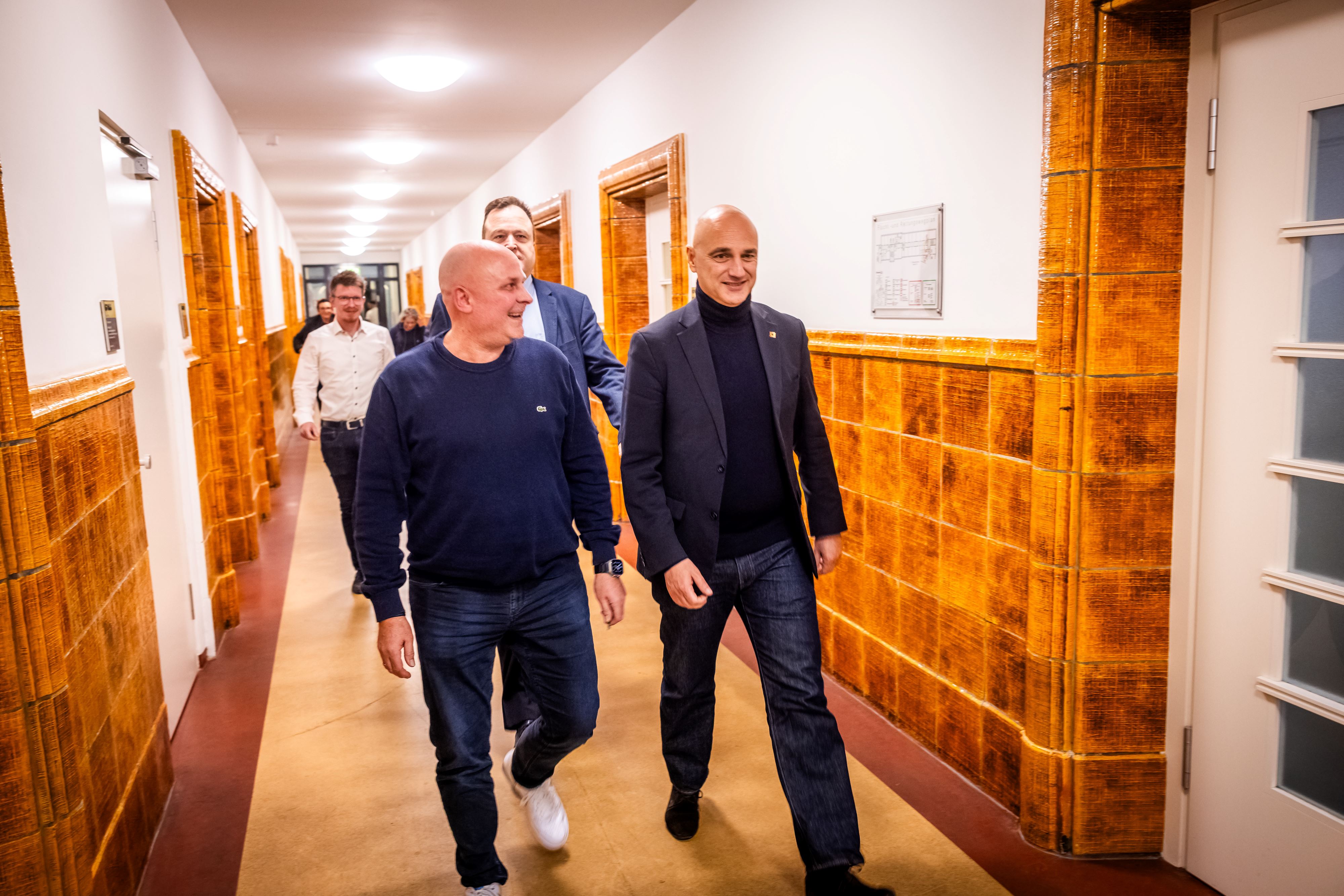 Oberbürgermeister Kalouti besucht den Kommunalen Ordnungsdienst