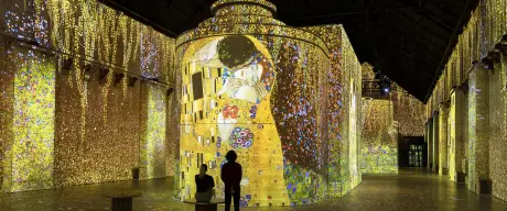 Die Erlebniswelten des Malers Gustav Klimt bilden den Auftakt von Phoenix des Lumières