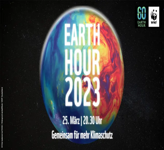 Earth Hour 2023 - 25. März um 20:30