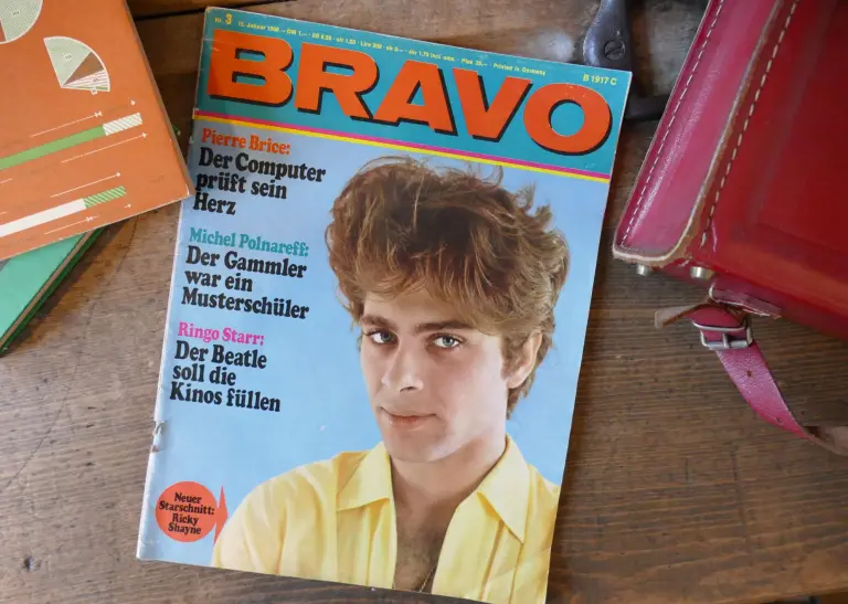 Ausgaben der Zeitschrift "Bravo" von 1968.
