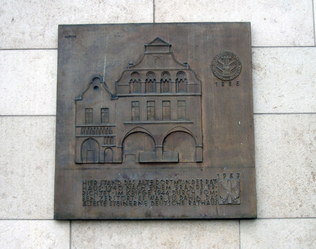 Gedenktafel für das Alte Rathaus