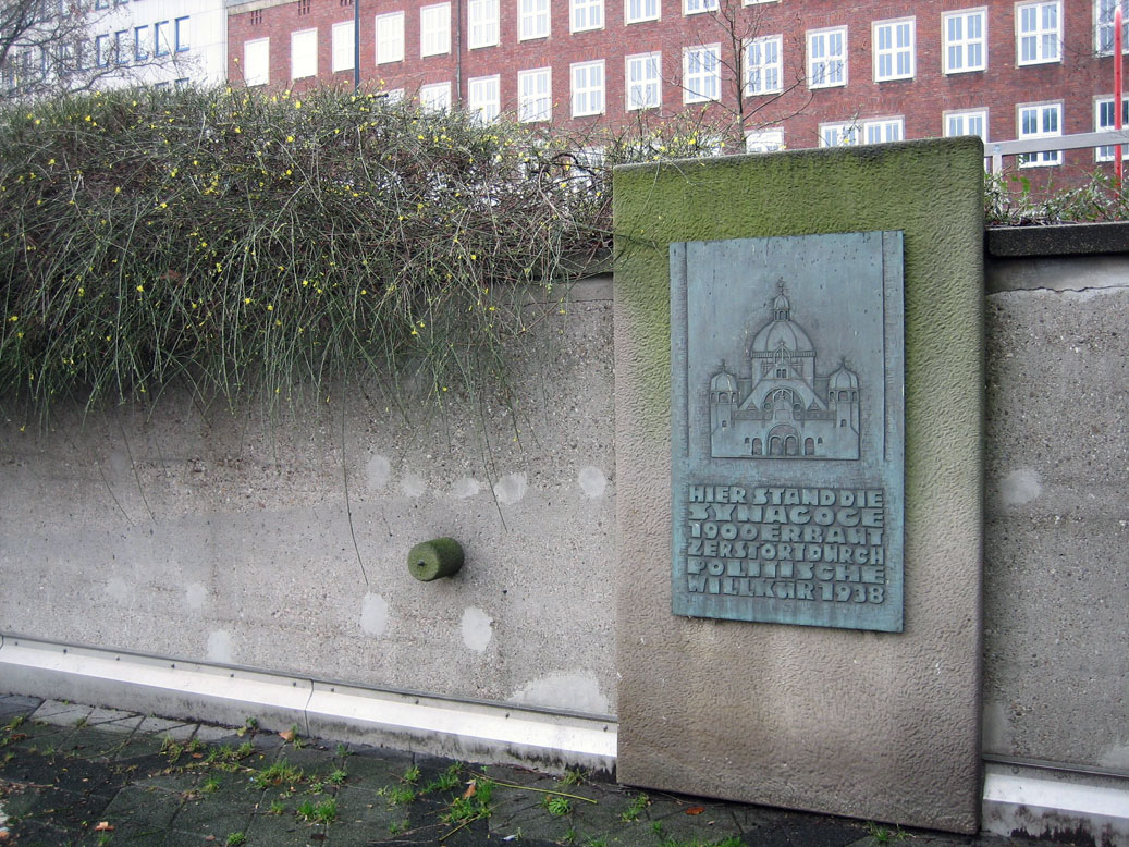 Gedenktafel für die Alte Synagoge