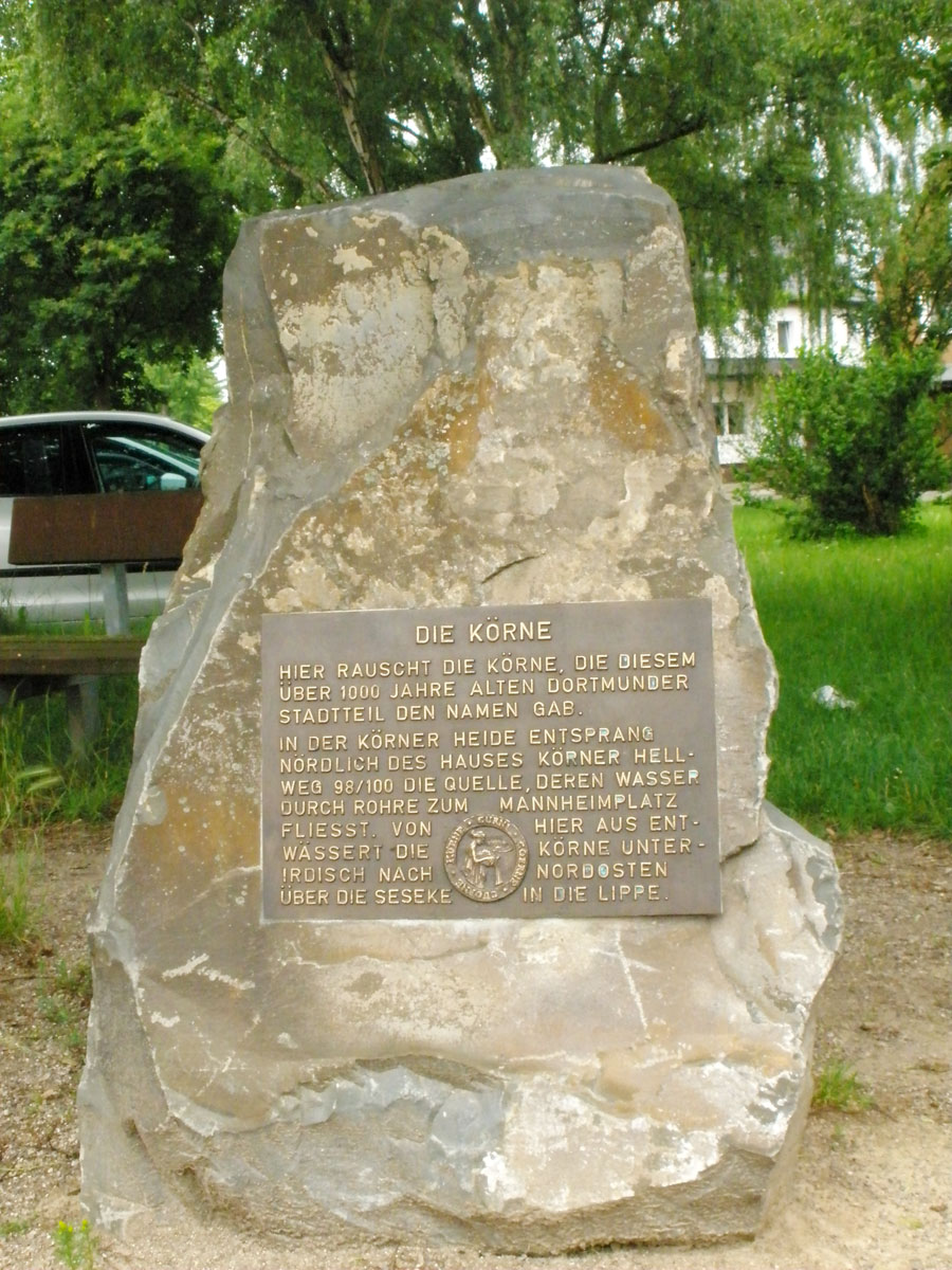 Gedenkstein für Körne