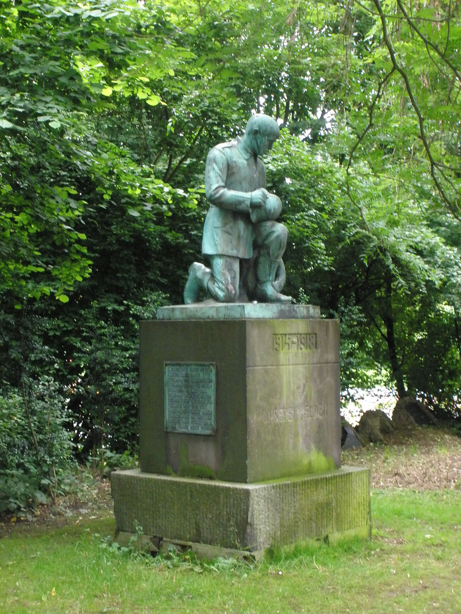 Kriegerdenkmal in Wambel, Gefallene 1914-1918
