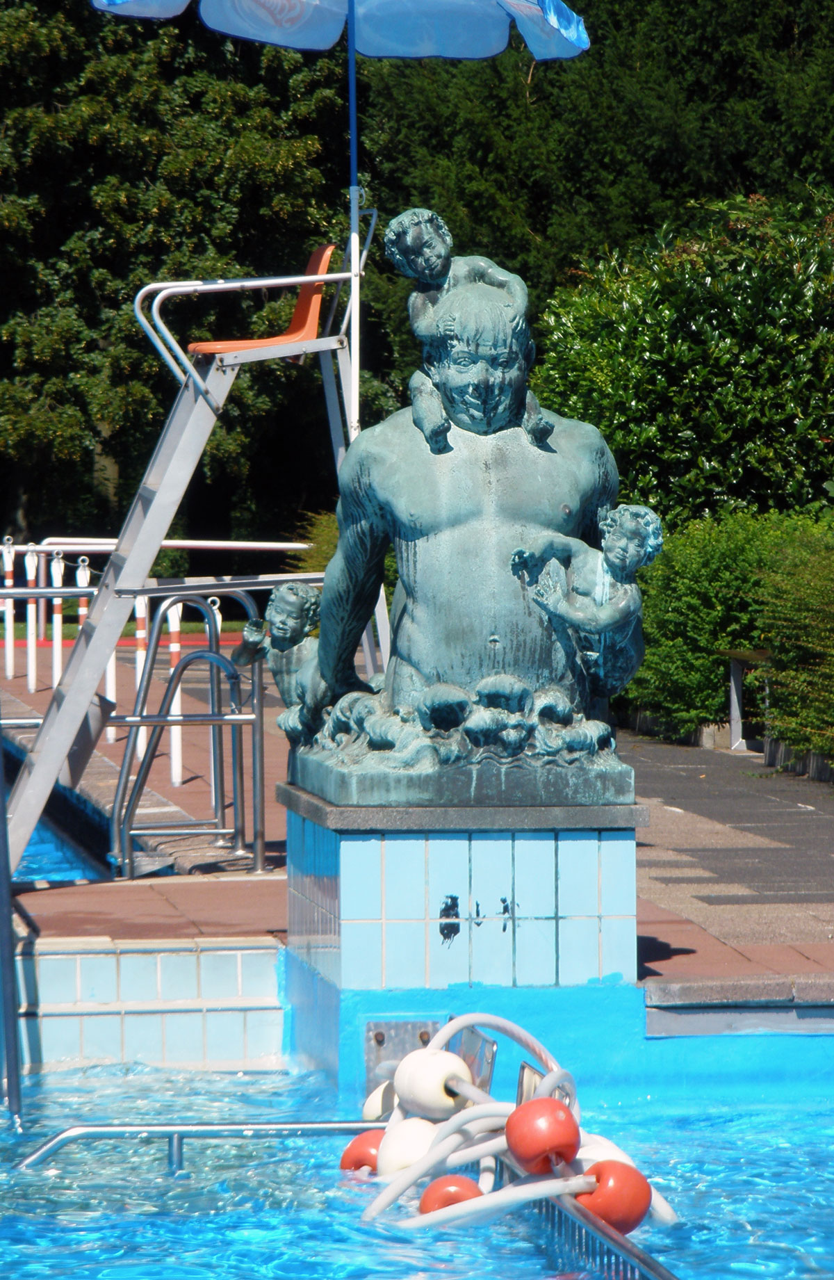 o. T. (Neptun mit Putten)