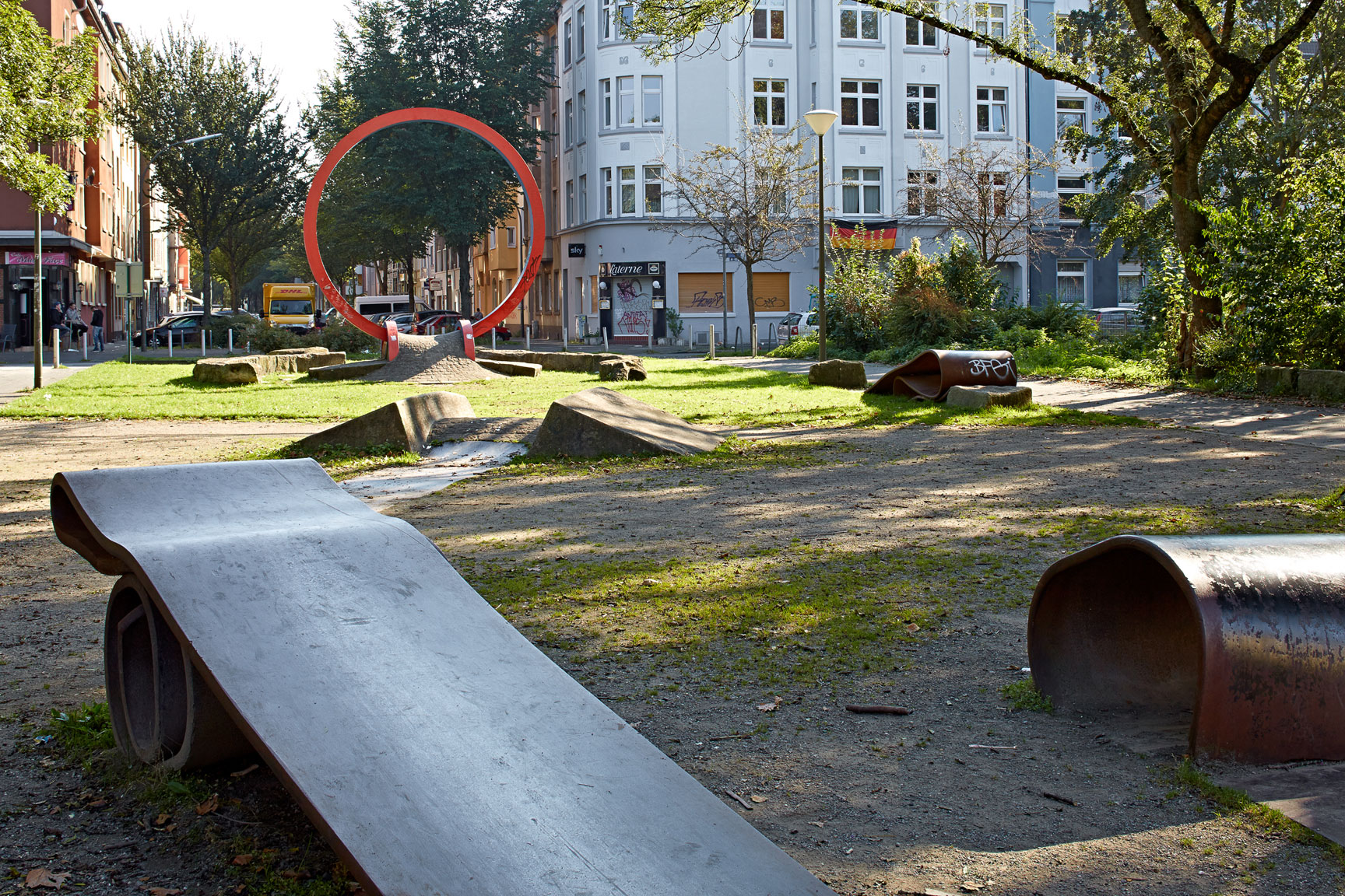 o. T. (Spielstraße Blücherpark)