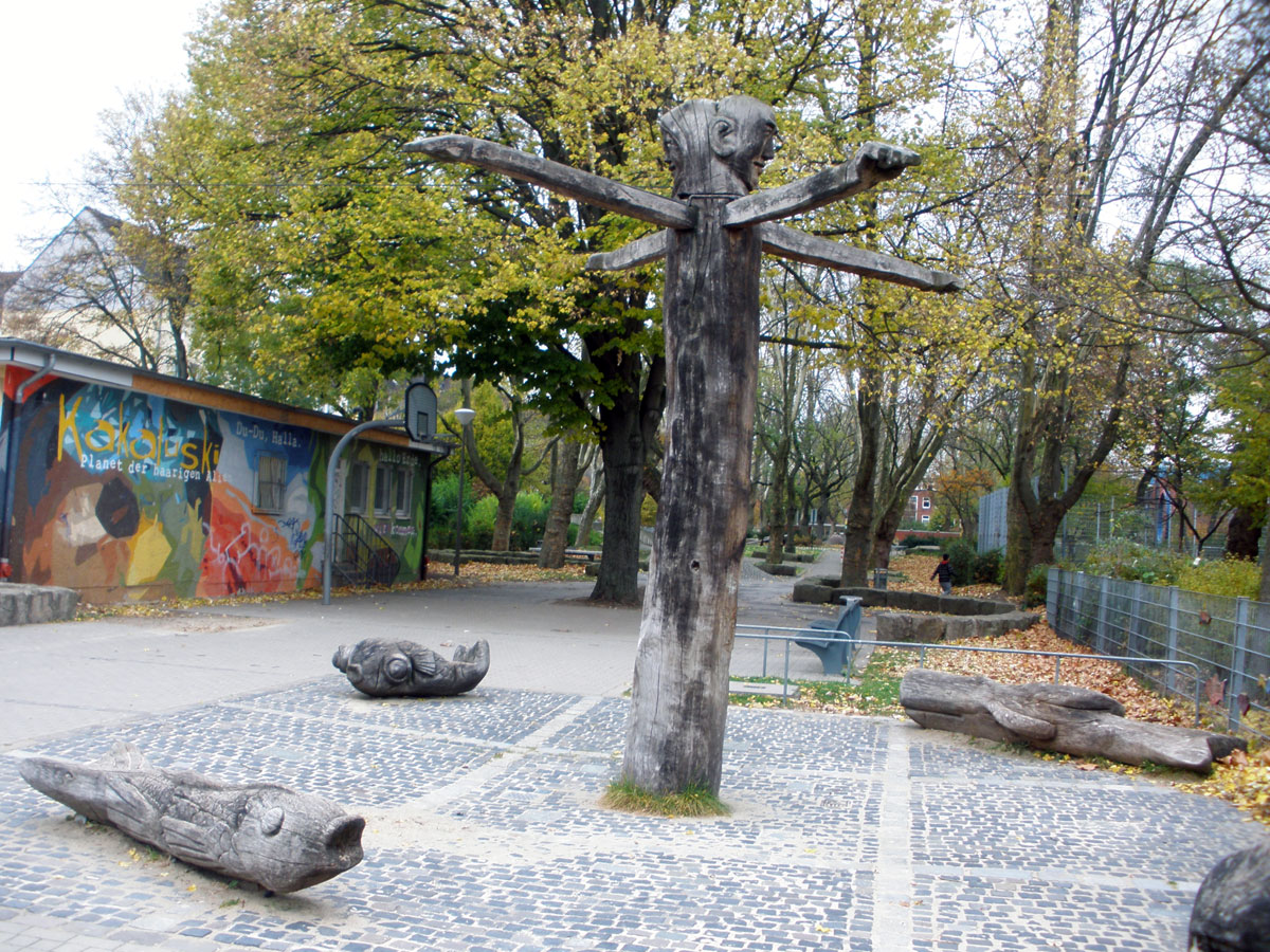 Wassermann und Wasserfrau