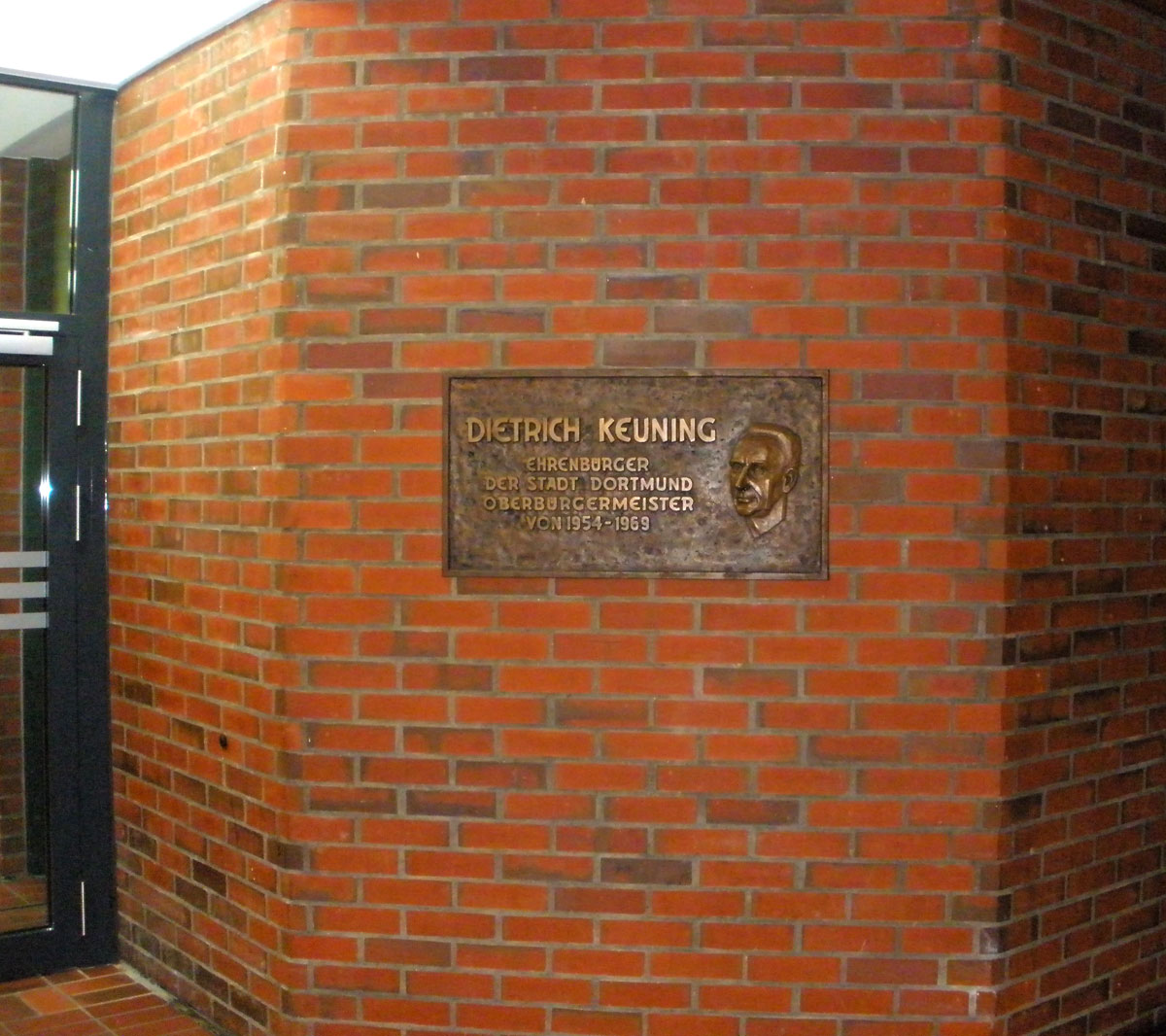 Gedenktafel für Dietrich Keuning