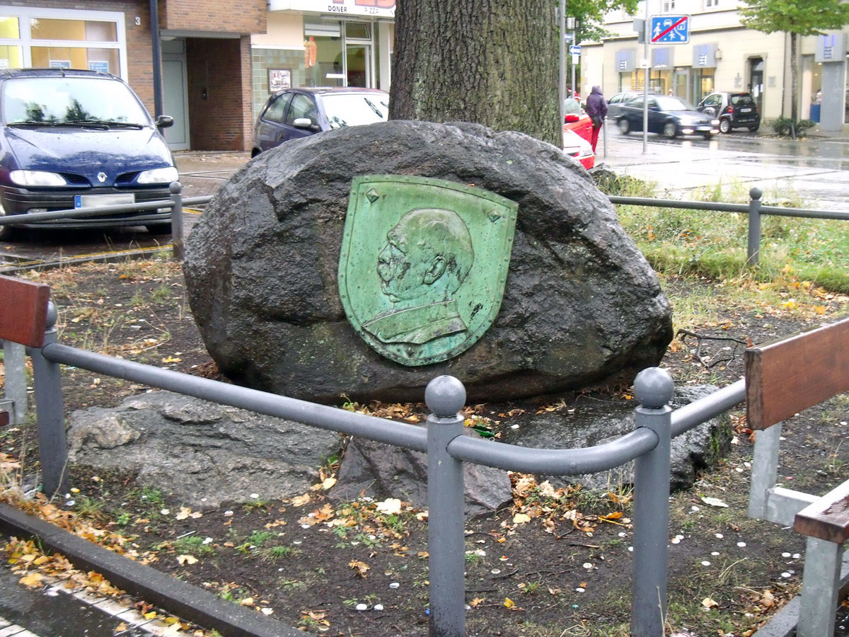 Gedenktafel für Otto von Bismarck