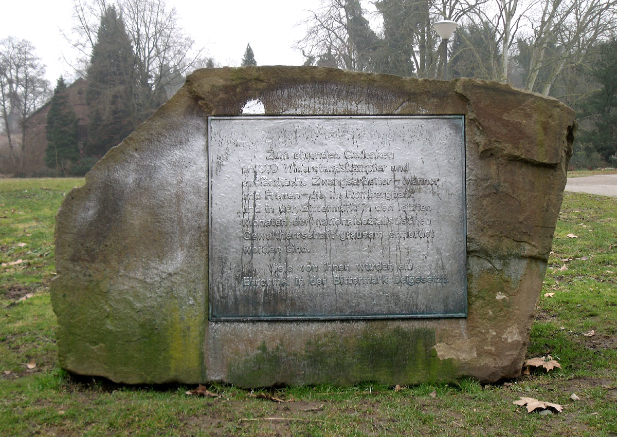Gedenkstein für die Opfer des Nationalsozialismus