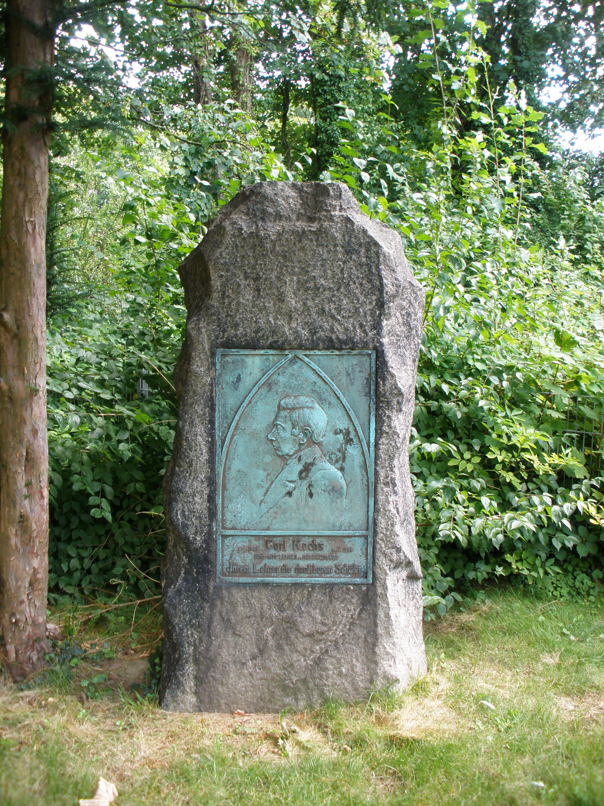 Gedenkstein für Carl Kochs