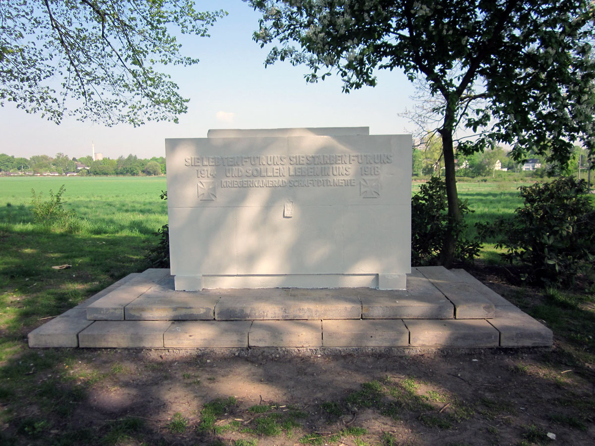 Kriegerdenkmal in Nette, Gefallene 1914-1918