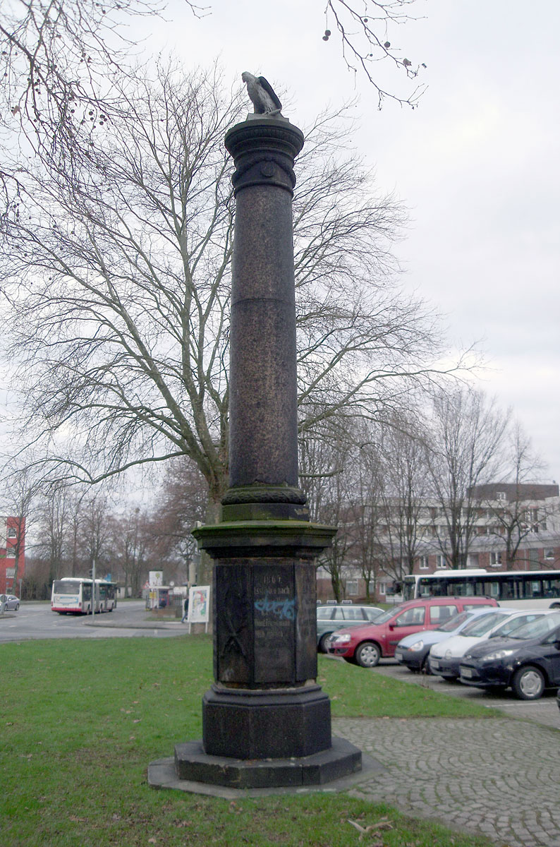 Kriegerdenkmal in Mengede, Gefallene 1866 und 1870/71