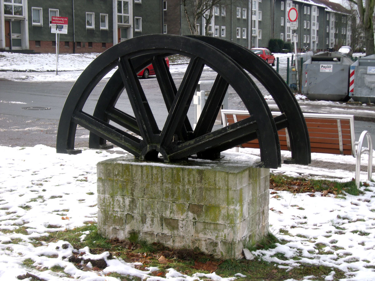 Seilscheibe/Förderrad (Industriedenkmal)
