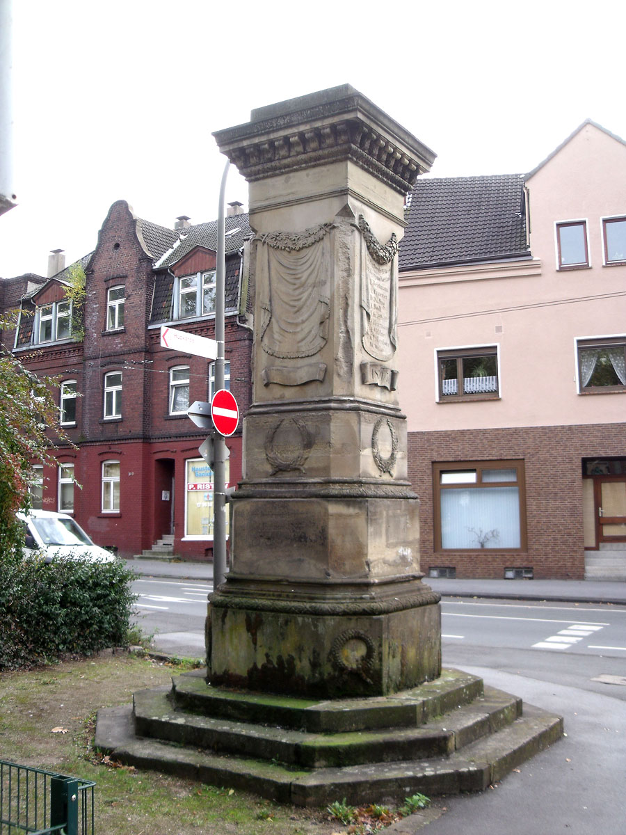 Kriegerdenkmal in Marten, Gefallene 1870-1871