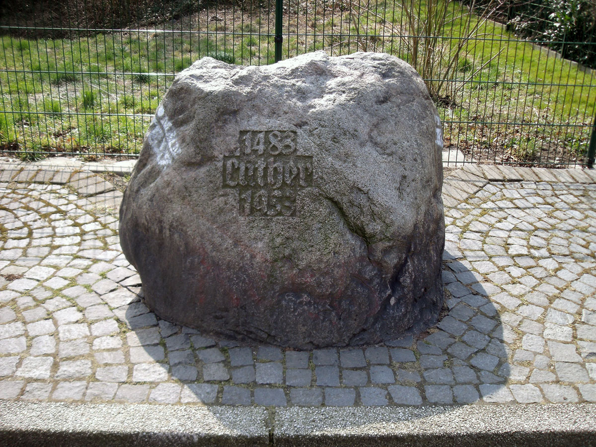 Gedenkstein für Martin Luther