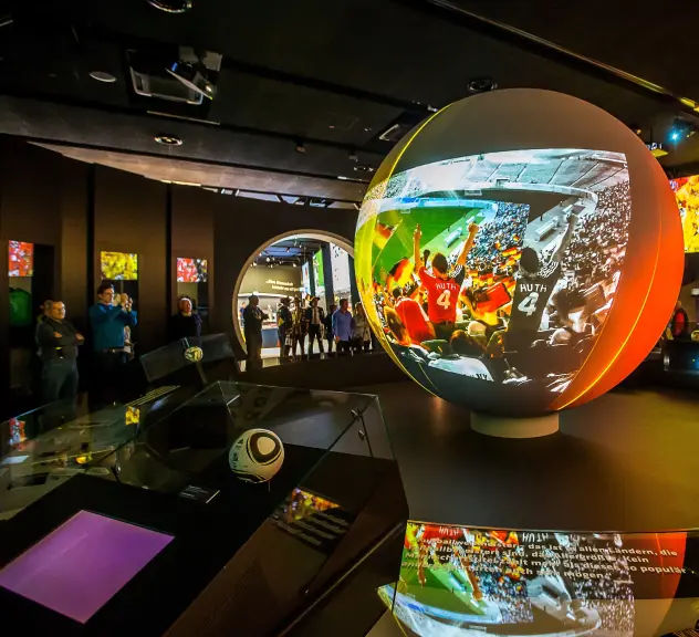 Interaktive Ausstellung zur Goldenen Generation im Deutschen Fußballmuseum