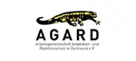 Logo des "AGARD"-Naturschutzhauses (Salamander)