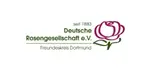 Logo "Freunde des Deutschen Rosariums" (Rosen-Icon)