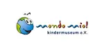 Logo des "mondo mio!"-Kindermuseums (lachende Weltkugel)