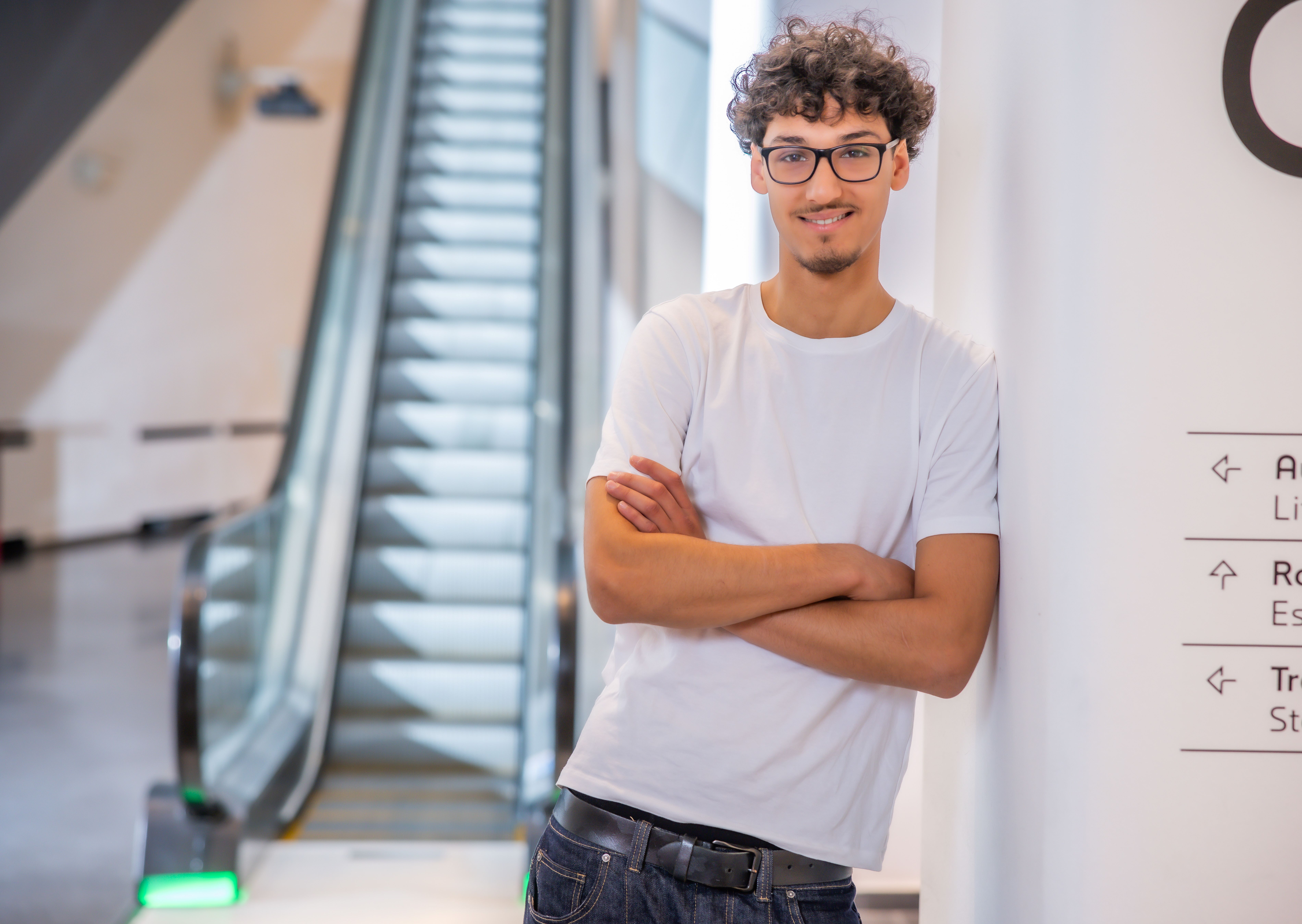 Porträtfoto eines jungen Mannes