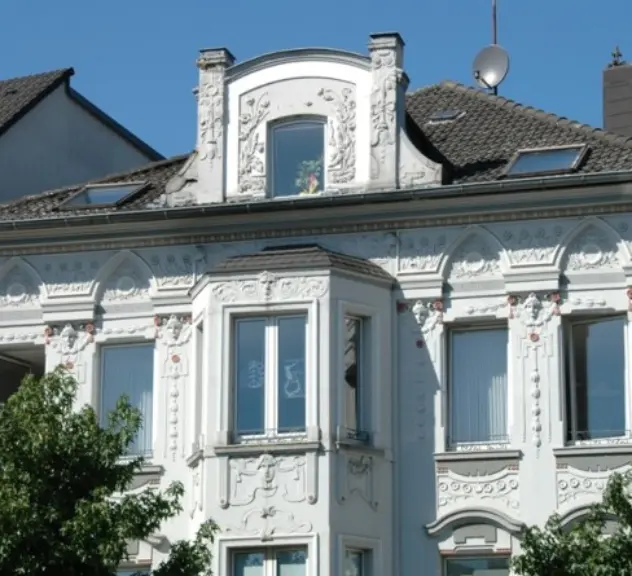 Historische Fassade im Hörder Zentrum