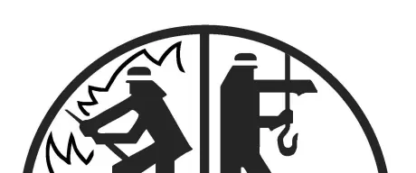 Logo der Feuerwehren, löschen, retten, schützen, bergen