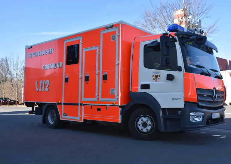 Intensivtransporwagen des Dortmunder Rettungsdienstes