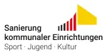 Logo Sanierung kommunaler Einrichtungen in den Bereichen Sport, Jugend und Kultur