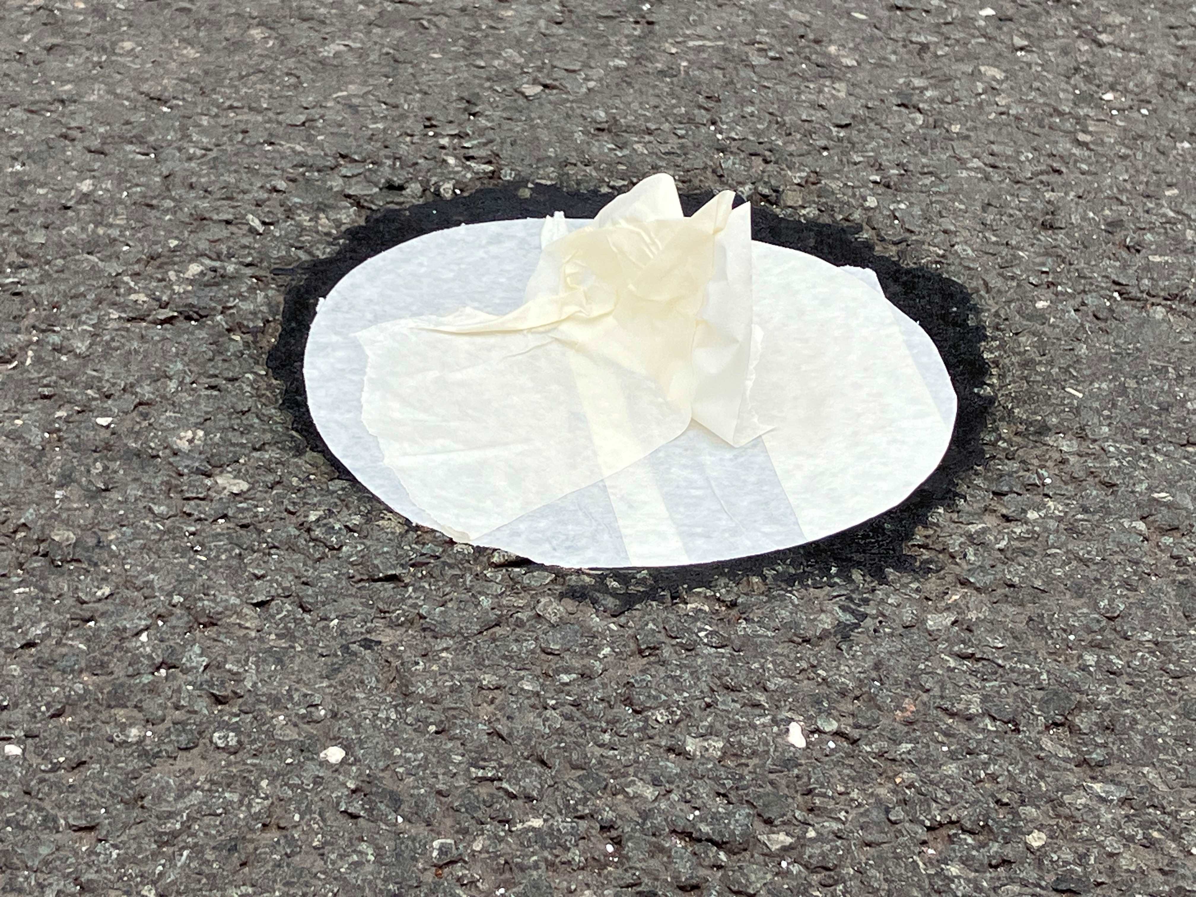Vorbereitungsarbeiten an der Baustelle "Lange Straße"
